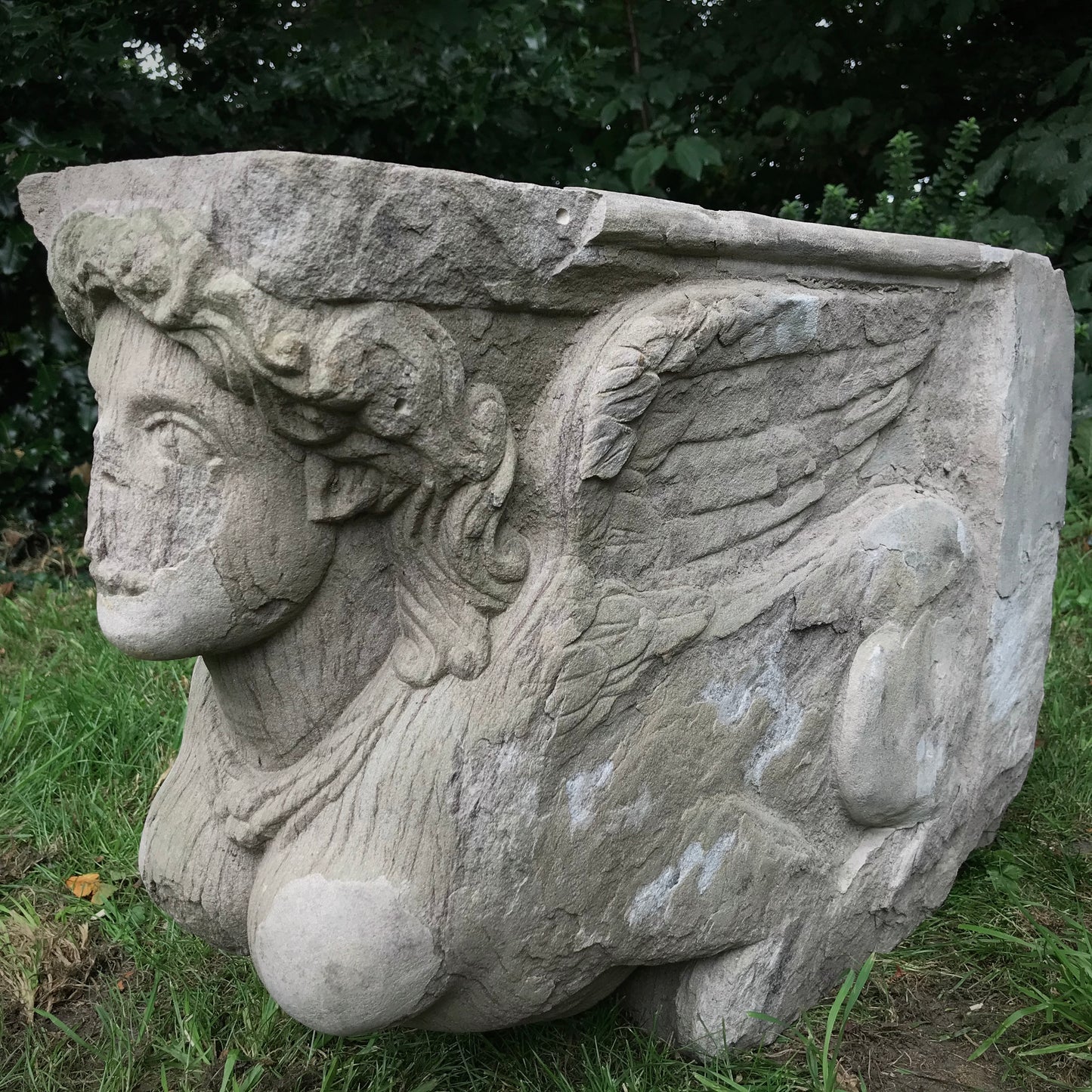 17th Century Belgian Castle Harpy Corbels