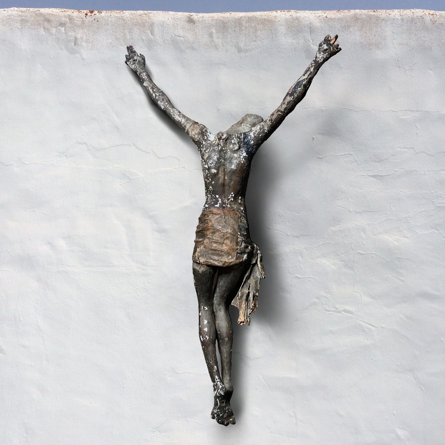 Early Italian Papier-Mâché Crucifixion c.1760