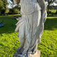 Huntress or Diana Statue with Plinth