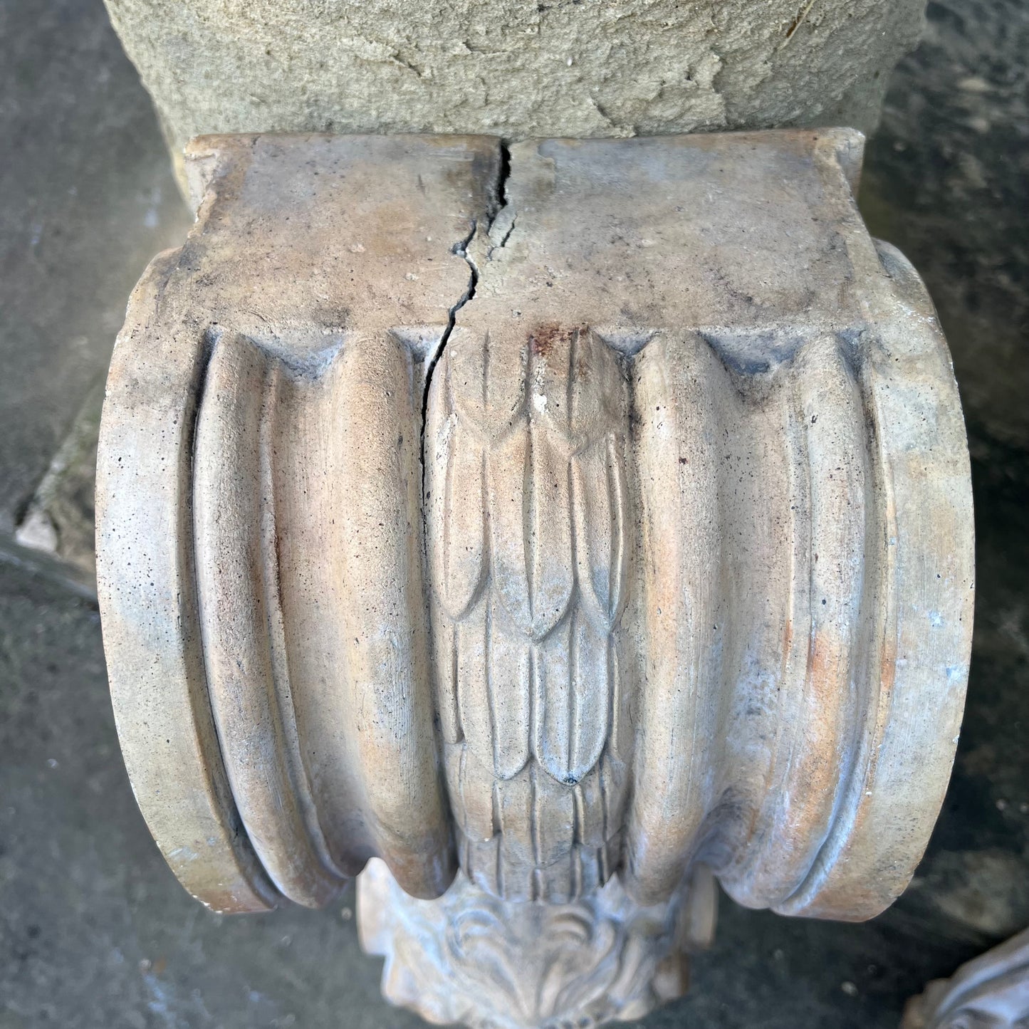 A Pair of ‘Doulton’ Terracotta Lion Corbels c.1890