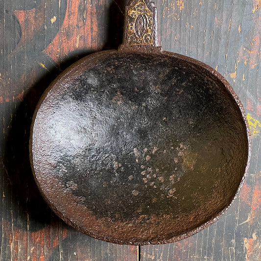 An Important 17th Century Wrought Iron Ladle