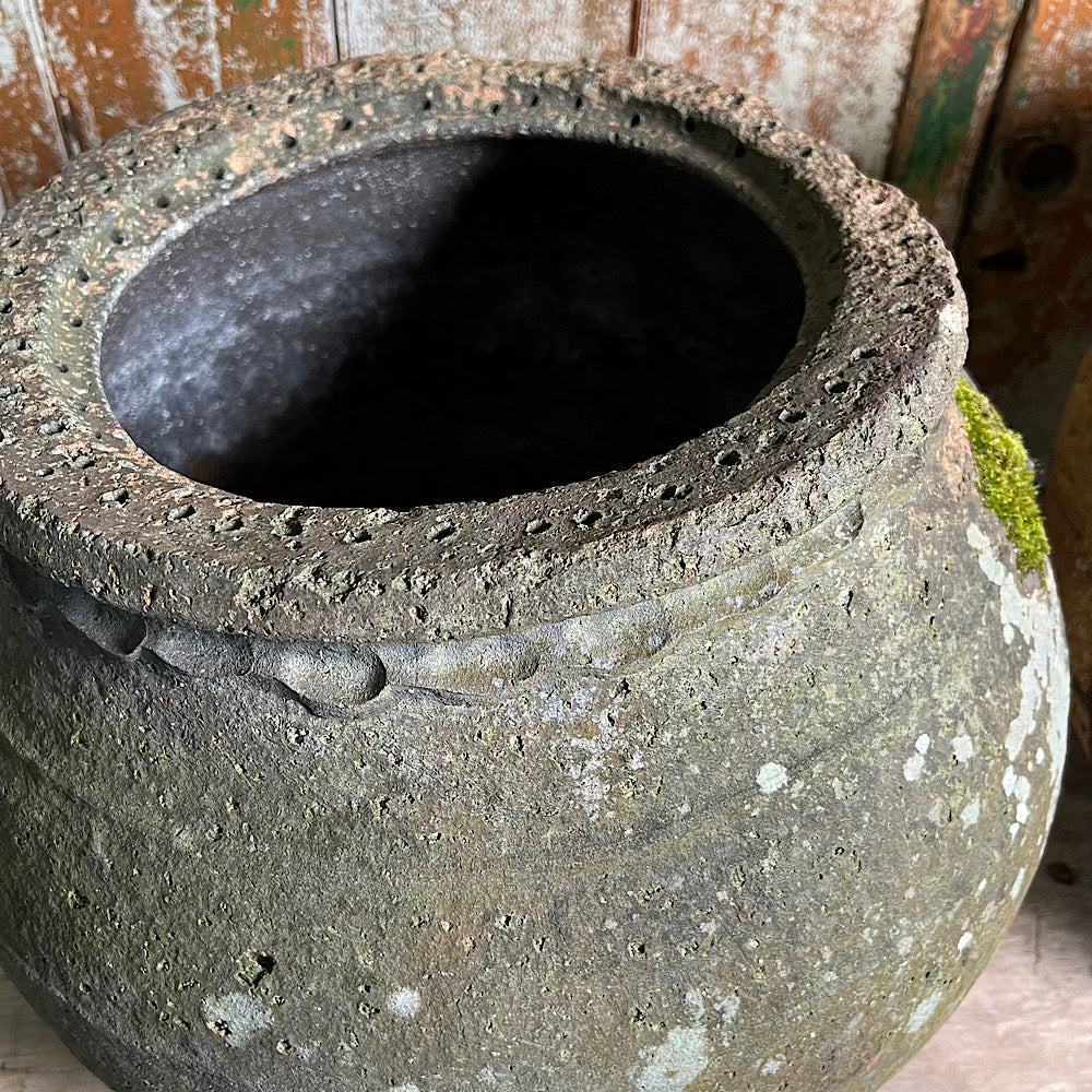 A Primitive Pair of French Salting Pots c.1840