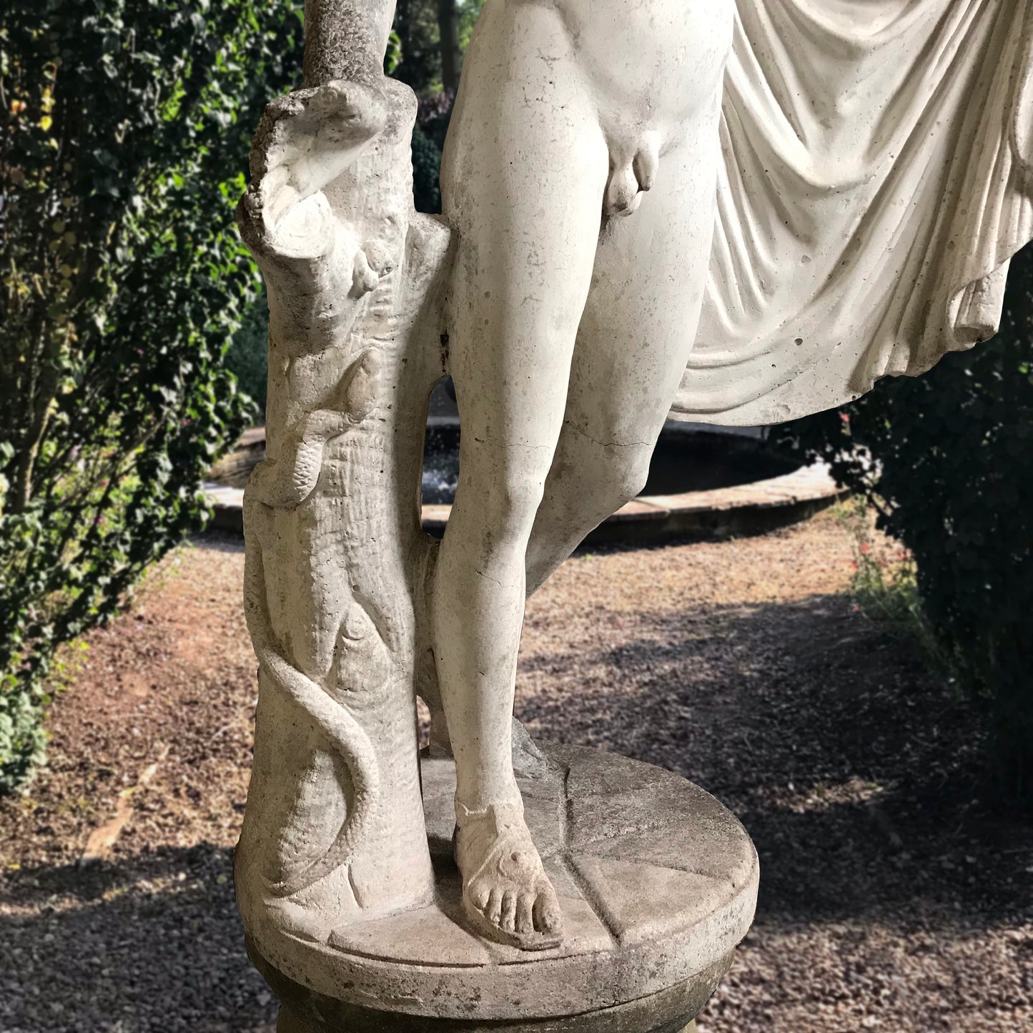 Rare Model of Apollo Belvedere with Plinth Early 20th Century
