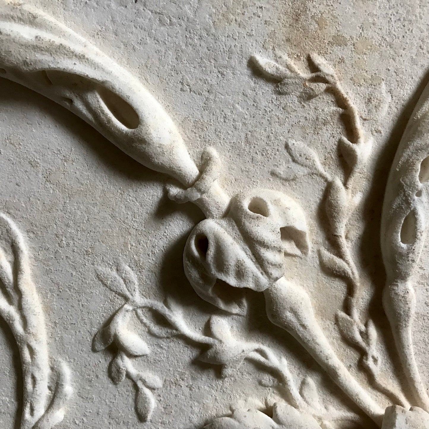 George II Classical Carrara Marble Frieze c.1750