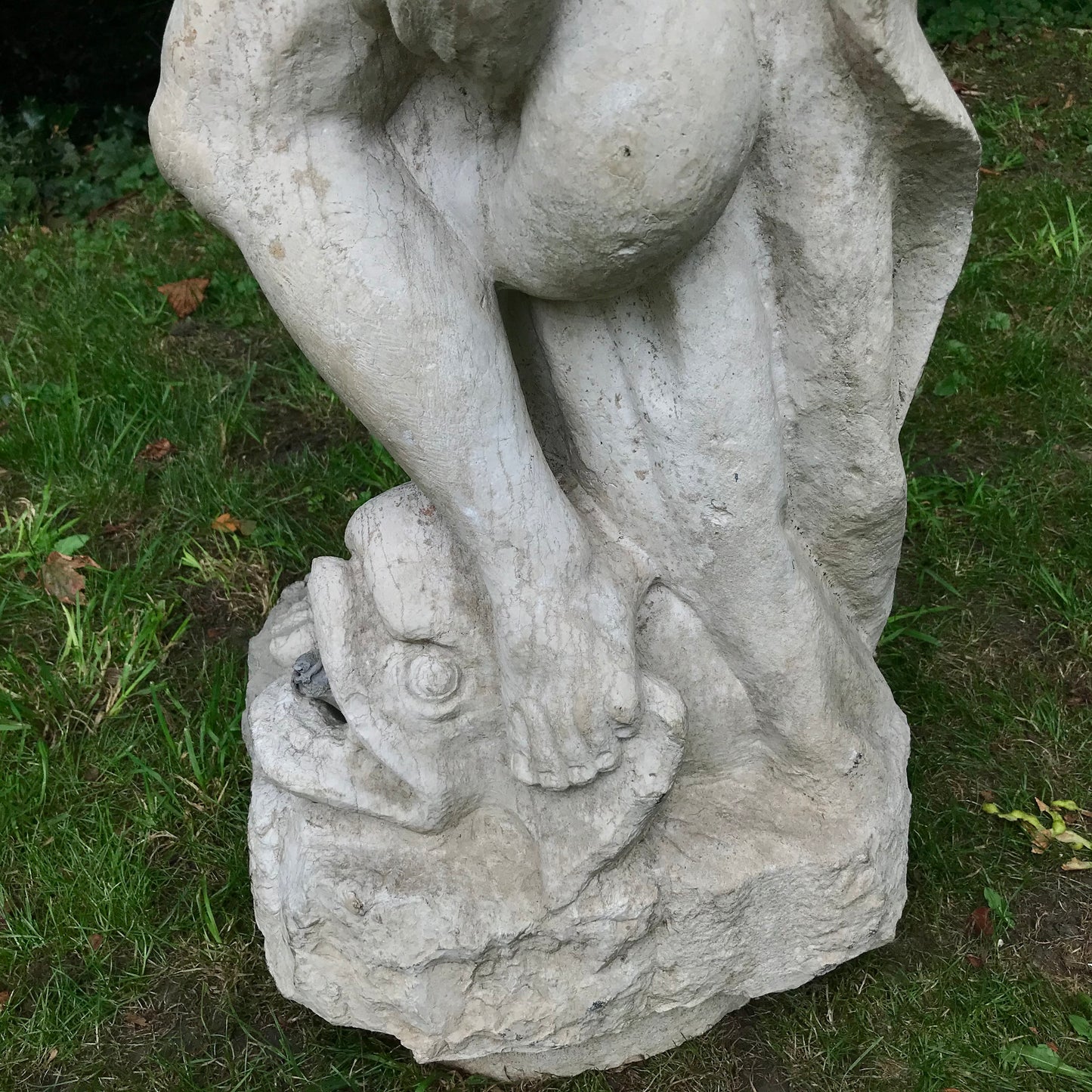 Renaissance Venetian Neptune Fountain in Istrian Marble c.1500