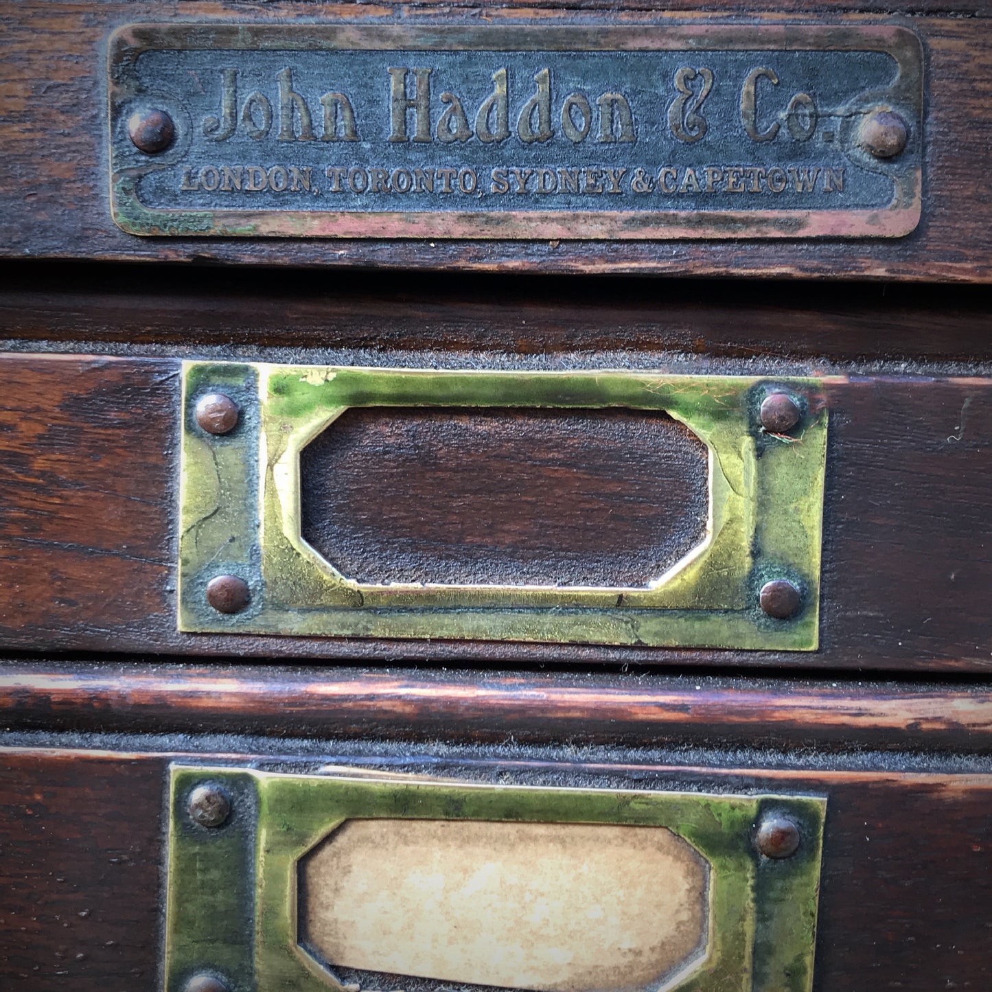 A Pair of Large Plan Chests c.1920