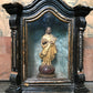 Italian Tabernacle c. 1750 with Early Virgin Mary Icon