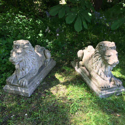 Pair of Lions c.1920/30’s