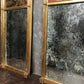 Pair of Regency Pier Glass Mirrors depicting Cistercian Abbeys Whalley & Sawley