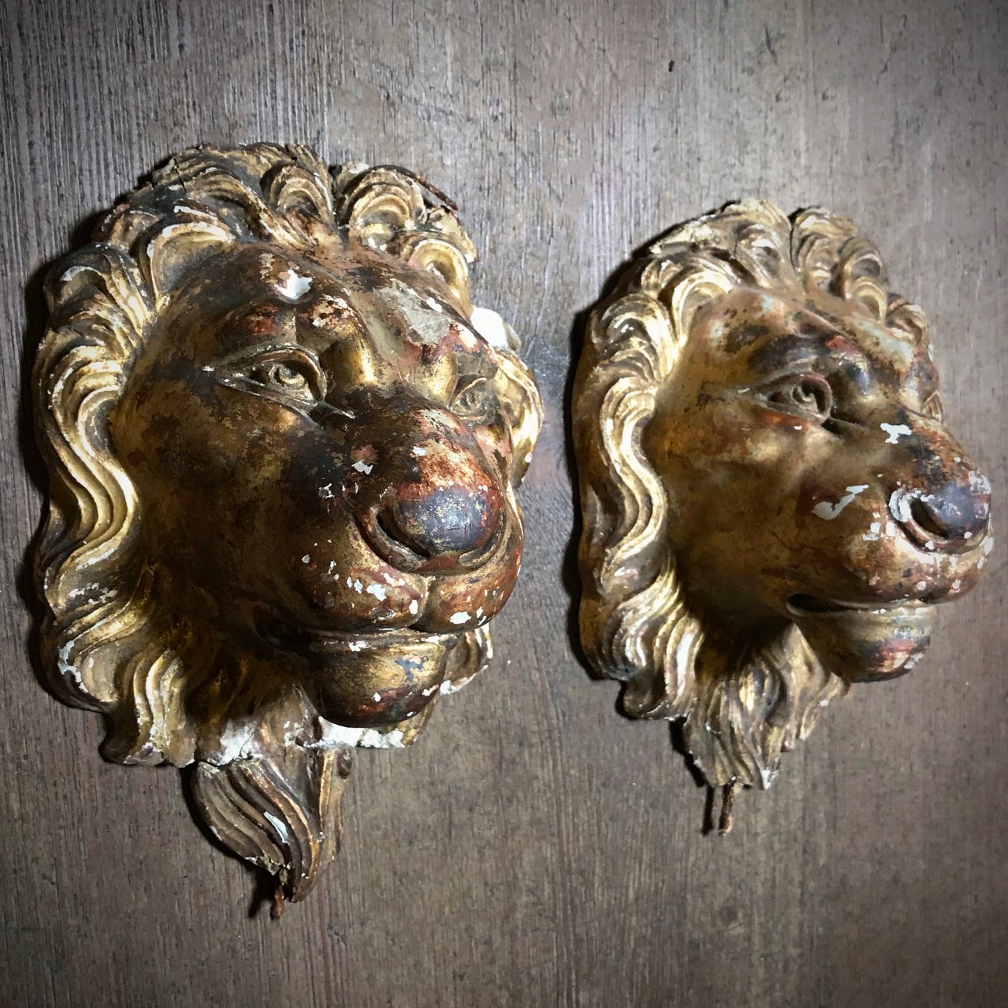 Lions Masks 19th c.