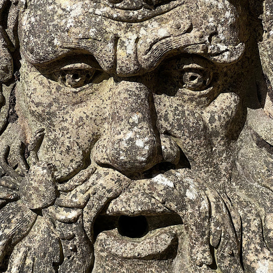 Neptune Mascaron Wall Fountain