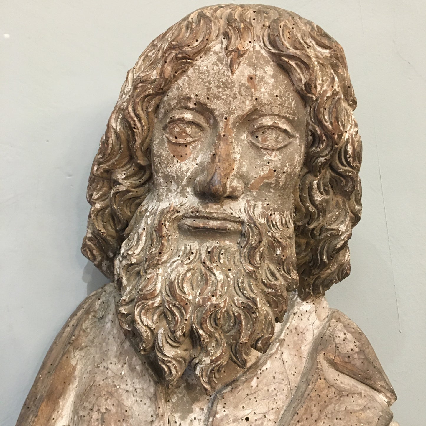 15th Century Italian Limewood Saint Paul