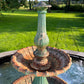 Two-Tiered French Cast Iron Fountain