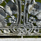 Nasturtium Bench in Aluminium, after Coalbrookdale from Crowe Hall, Bath