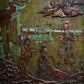 18th Century Queen Anne Green Lacquered Chinoiserie Panel