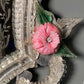 Pair of Italian Venetian Murano Glass Mirrors Early 20th Century