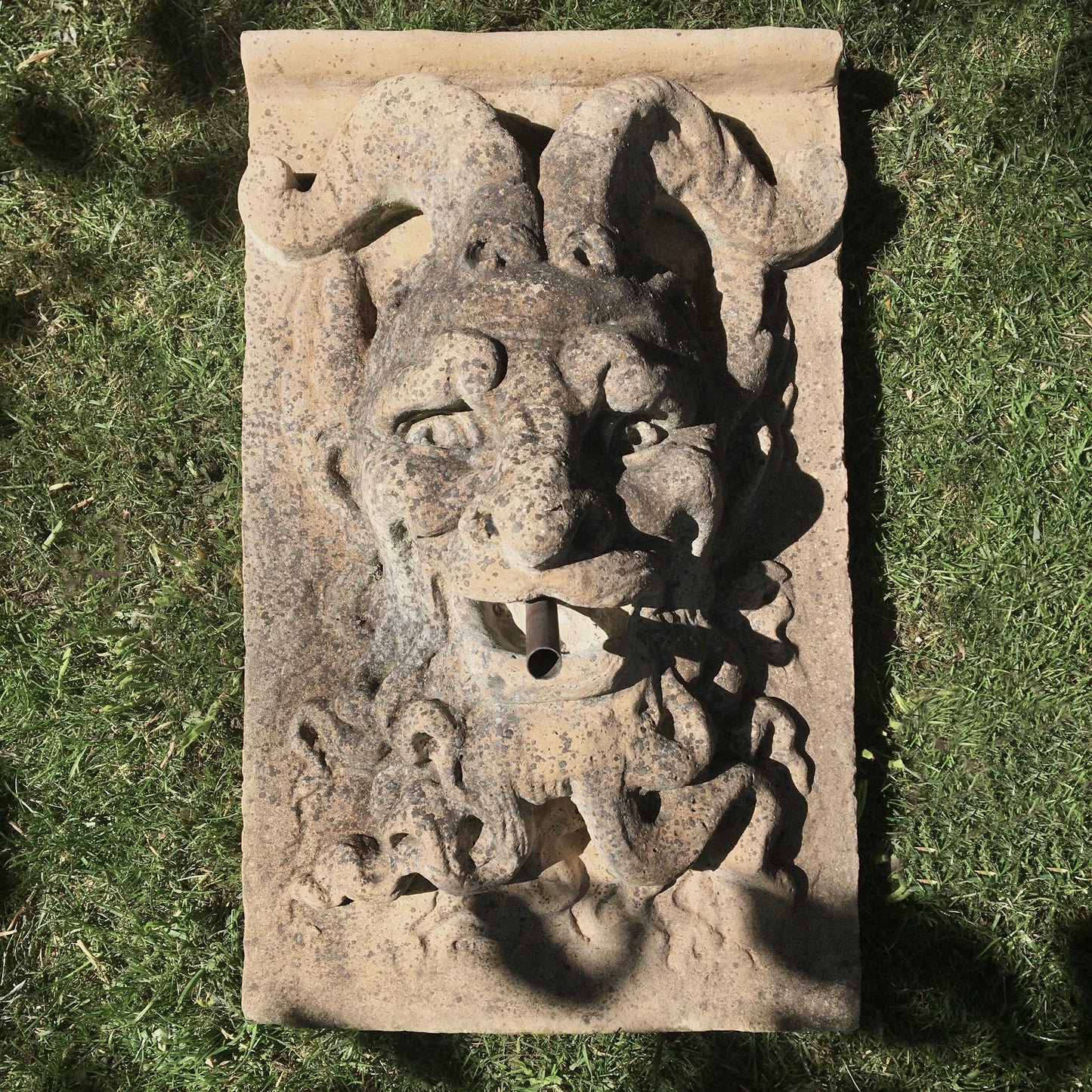 Satyr Wall Fountain Head