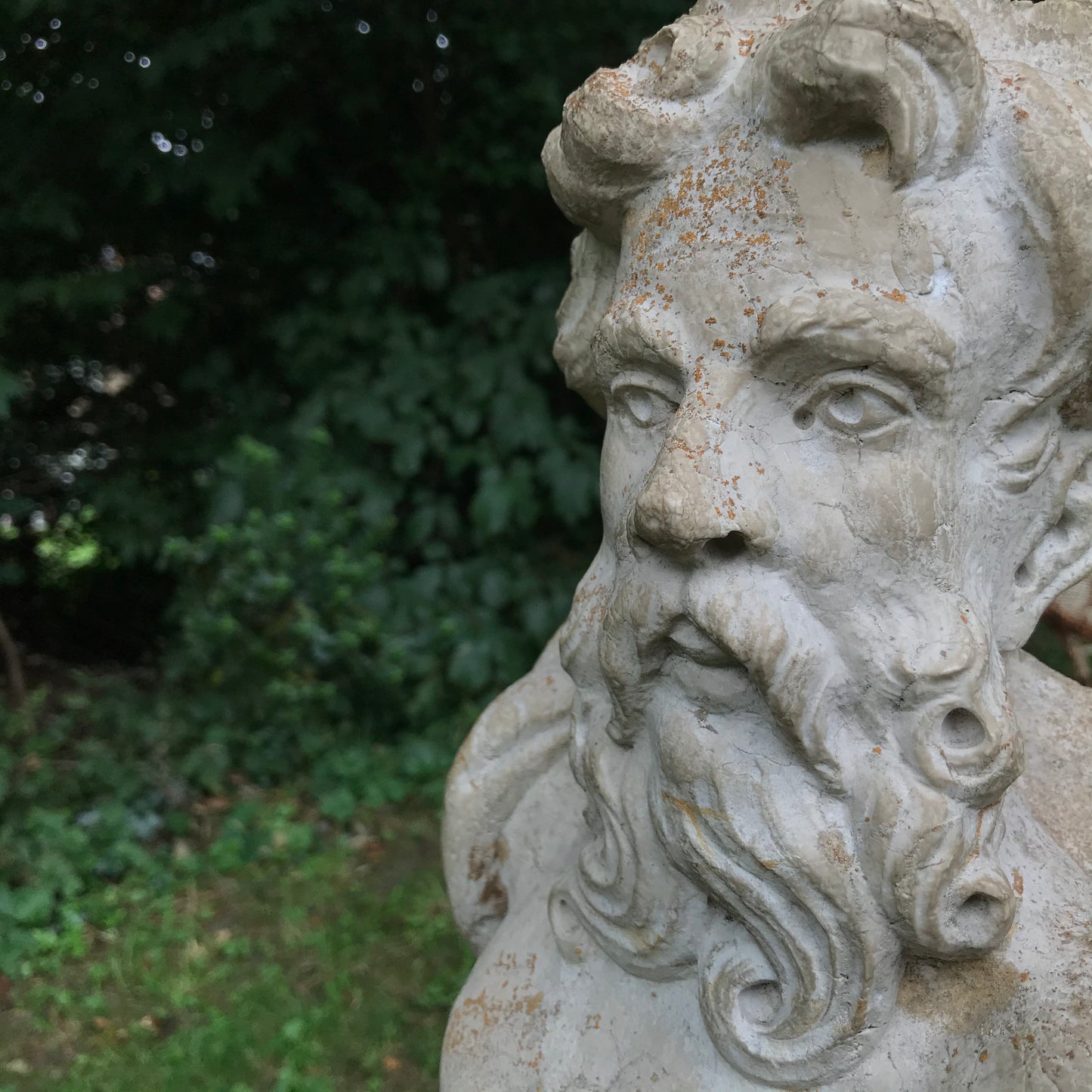 Renaissance Venetian Neptune Fountain in Istrian Marble c.1500