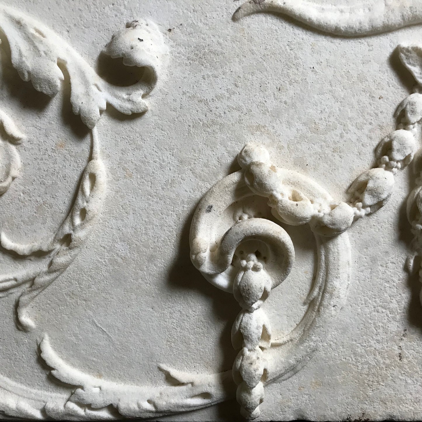 George II Classical Carrara Marble Frieze c.1750