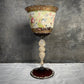 Stunning Collection of Five Venetian Murano Goblets