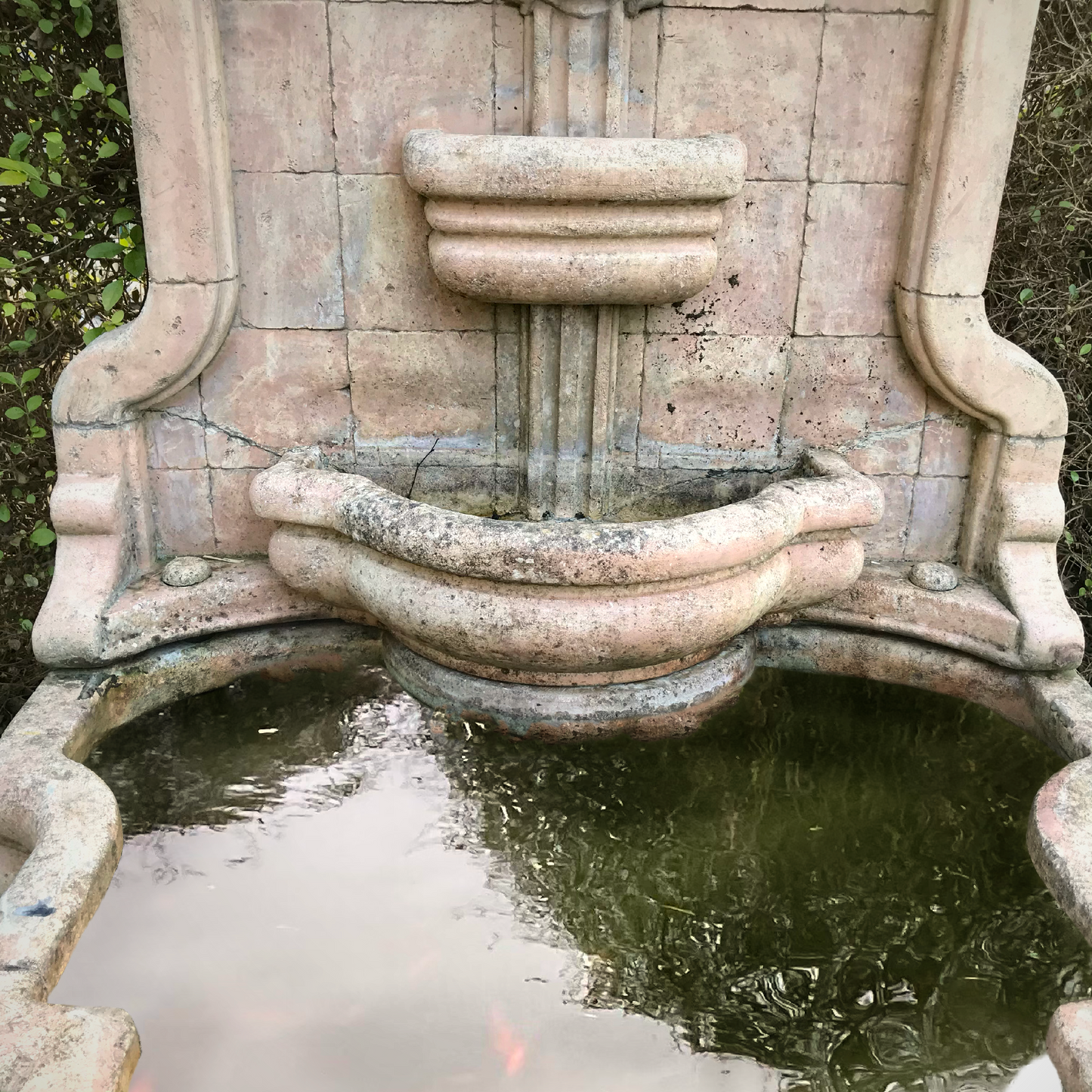 20th Century Italianate Composite Lion Fountain