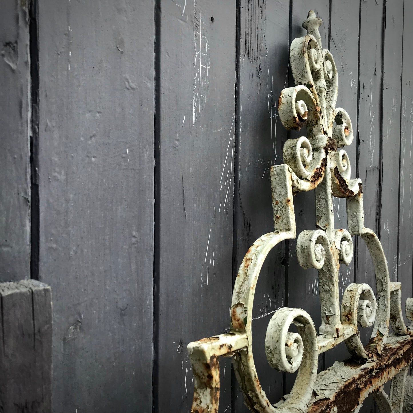 A Pair of Georgian Wrought Iron Gates