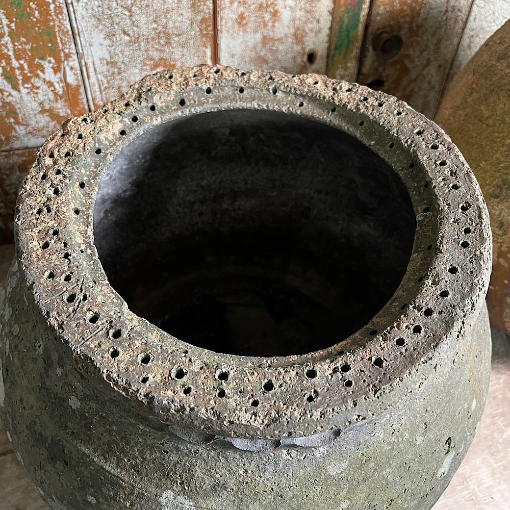 A Primitive Pair of French Salting Pots c.1840