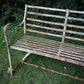 Regency Strapwork Wrought Iron Bench c.1820