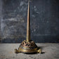 A Very Rare Gilt Copper Pricket Candlestick 13th Century Limoges & Later from renowned Collection of Nicolas Landau