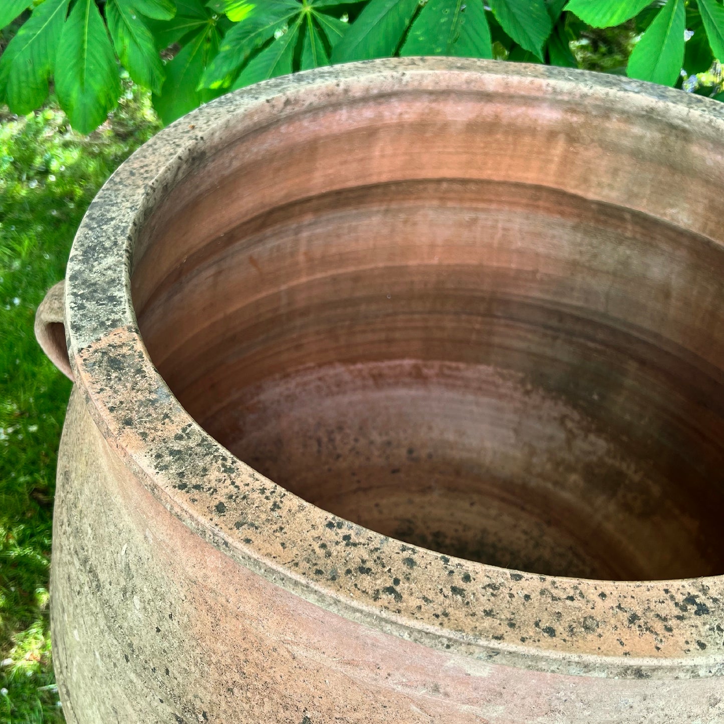 An XL Pair of Terracotta Cretan Greek Pithoi Jars