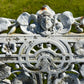 Nasturtium Bench in Aluminium, after Coalbrookdale from Crowe Hall, Bath