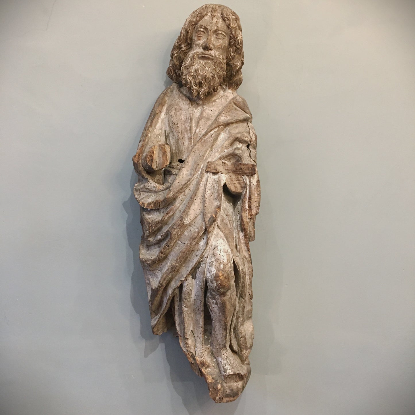 15th Century Italian Limewood Saint Paul