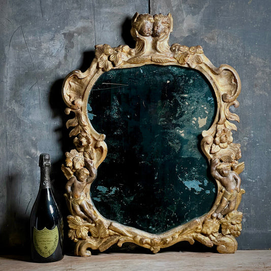 Italian Cherub Mirror c.1770