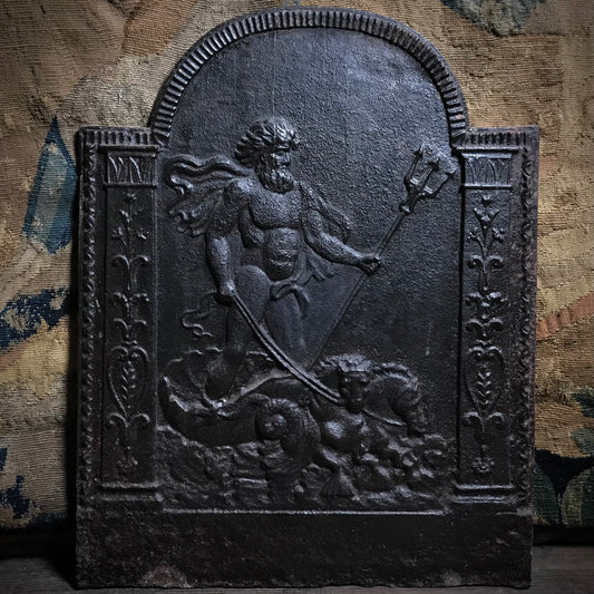 Cast Iron Venetian Fireback c.1750