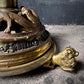 A Very Rare Gilt Copper Pricket Candlestick 13th Century Limoges & Later from renowned Collection of Nicolas Landau