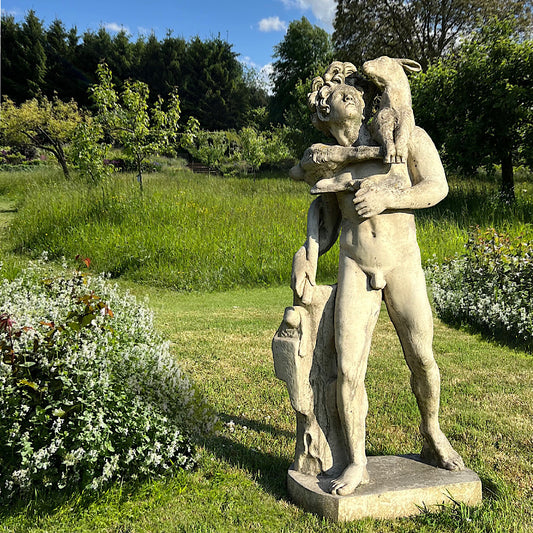 Faun with Kid, after the Roman Statue