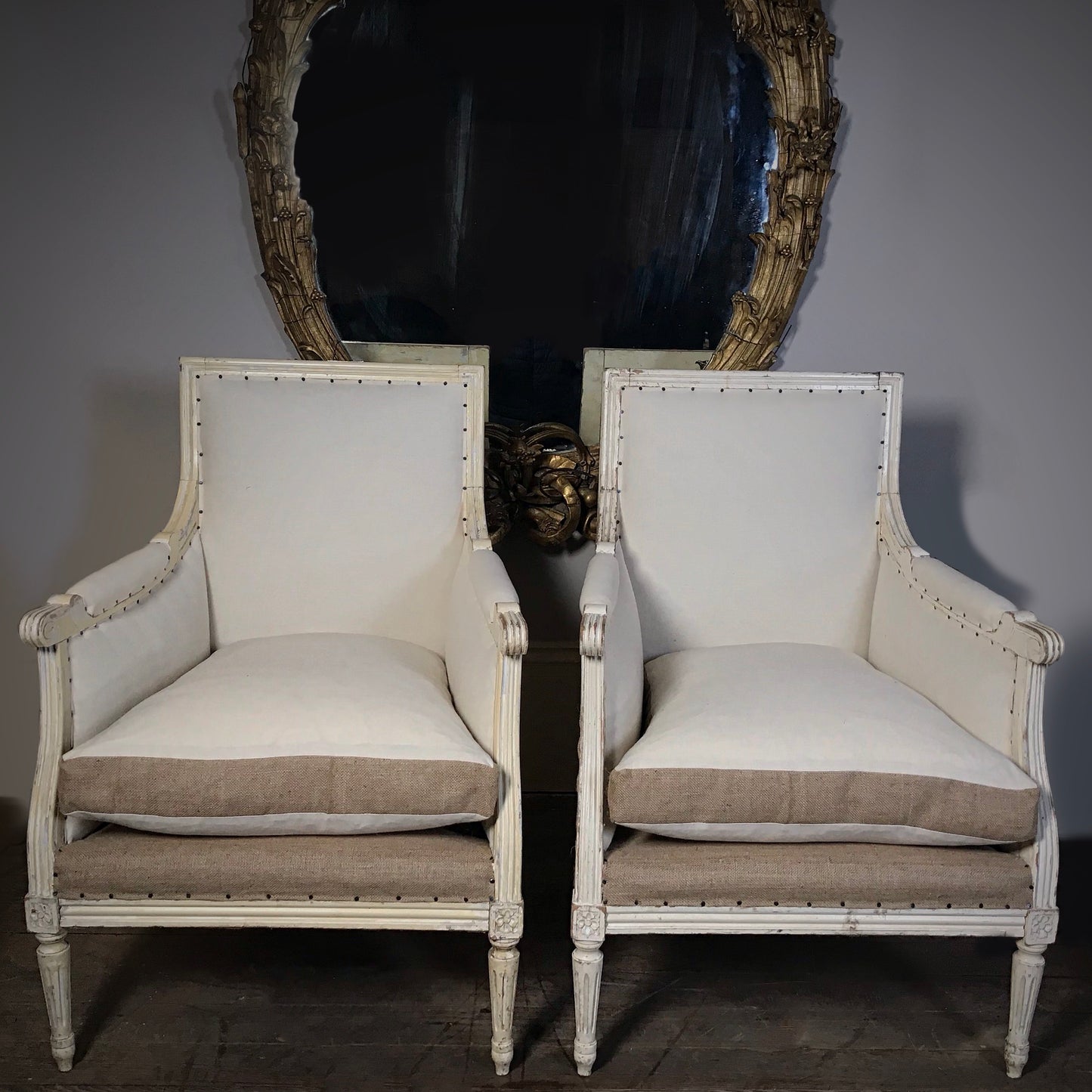 Pair of French Armchairs