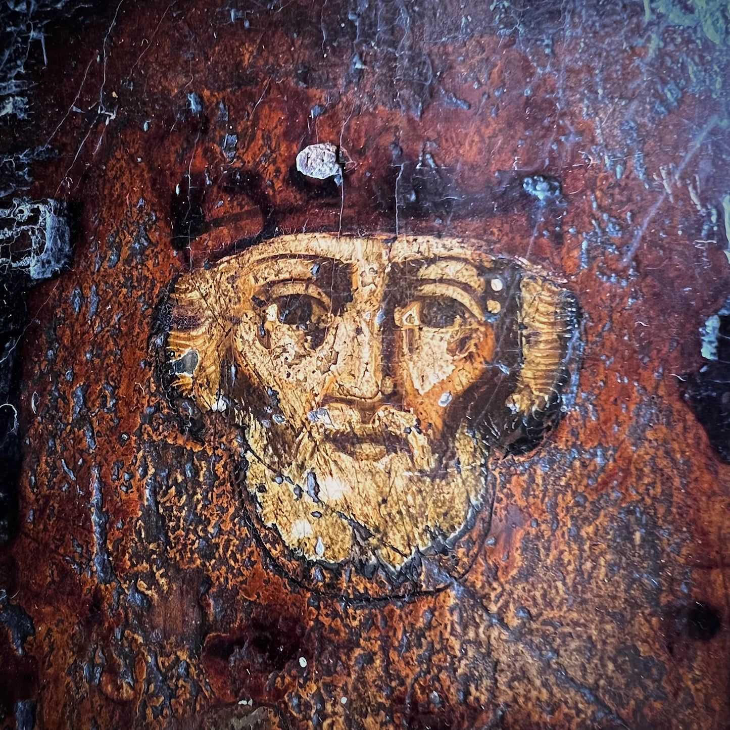 English 14th Century Medieval Panel Depicting Edward III