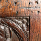 Carved Oak Slab Panel with Romayne Portrait c.1550