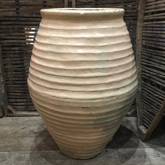 Large Antique Terracotta Beehive Storage Jar