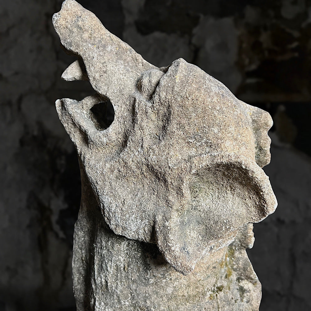 Medieval Limestone Gargoyles