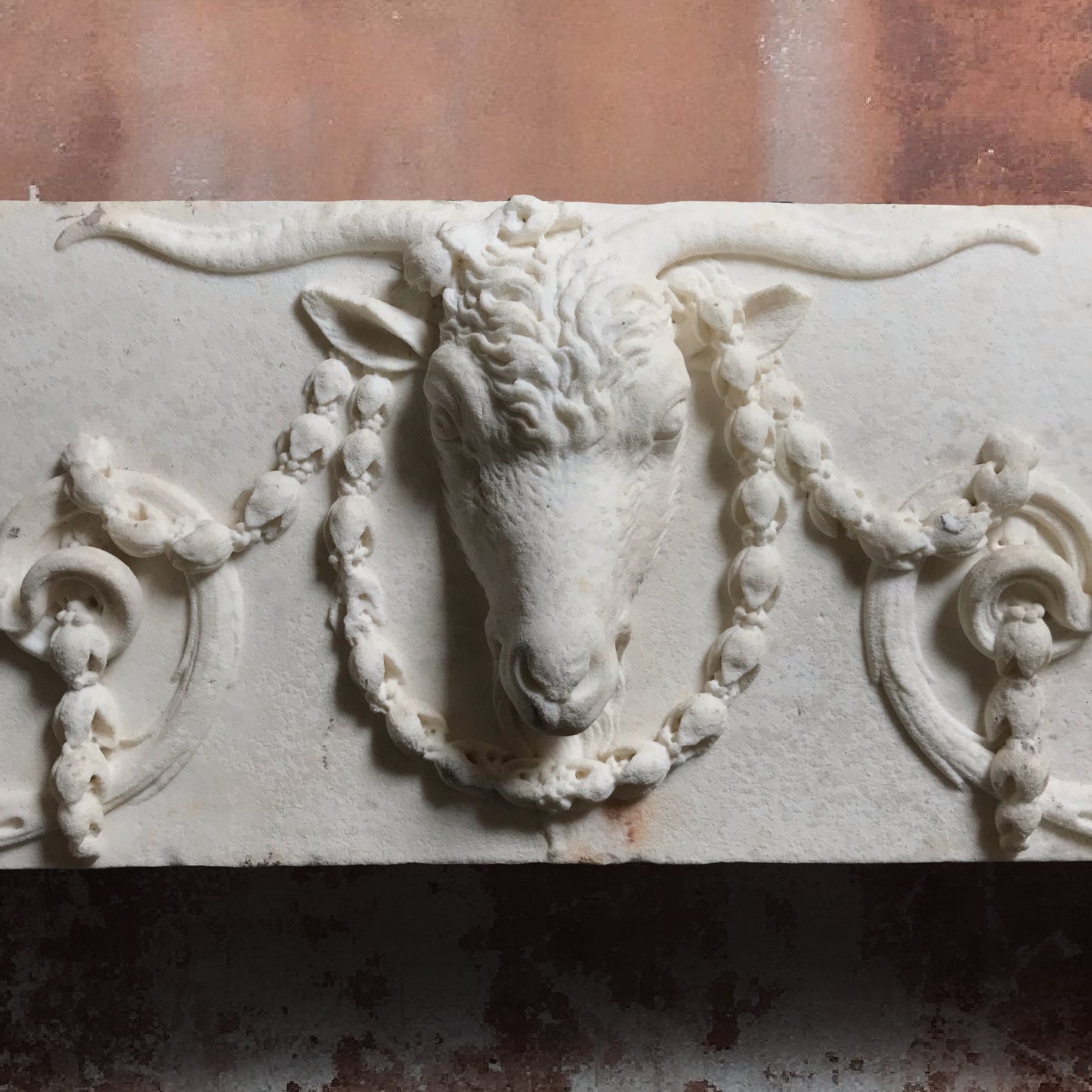 George II Classical Carrara Marble Frieze c.1750