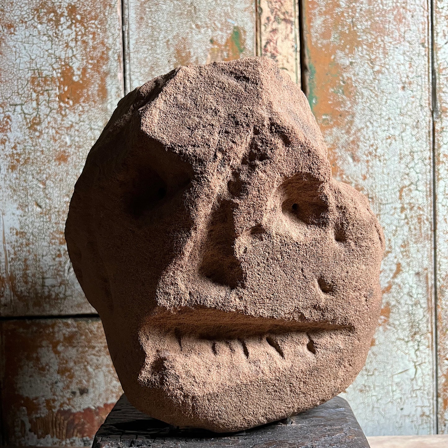 Large Celtic Stone Head