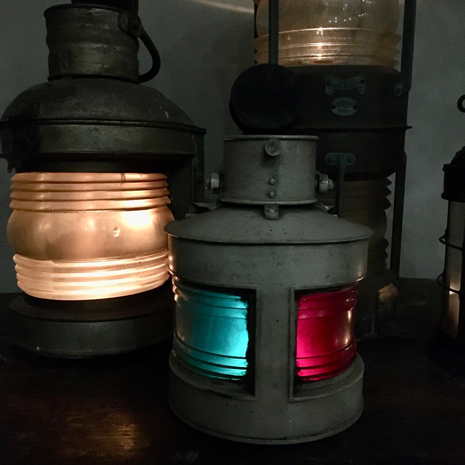 Combined Port-Starboard Navigational Naval Light c.1942 | Chris