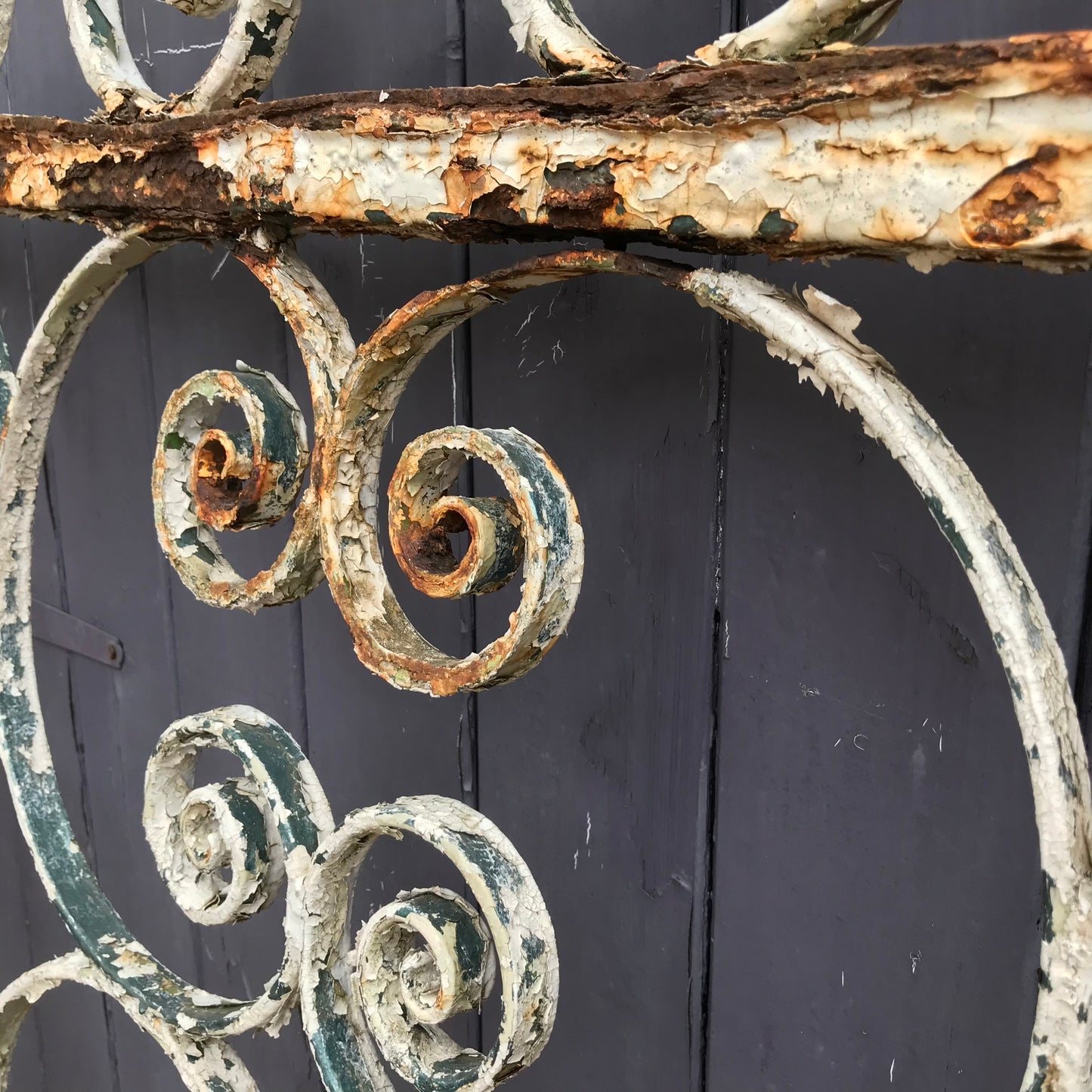 A Pair of Georgian Wrought Iron Gates