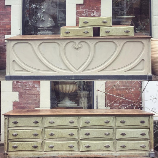 Art Nouveau Shop Counter