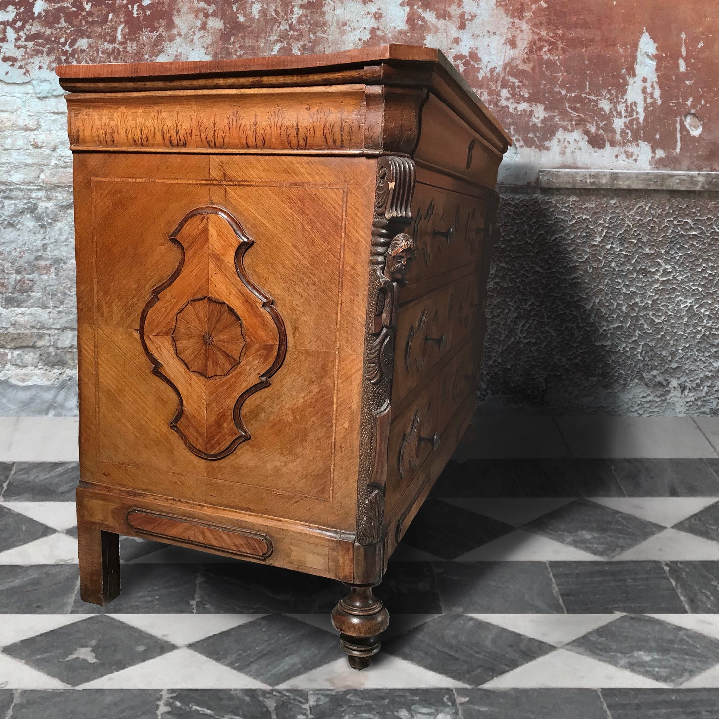 Venetian Inlaid Commode c.1770