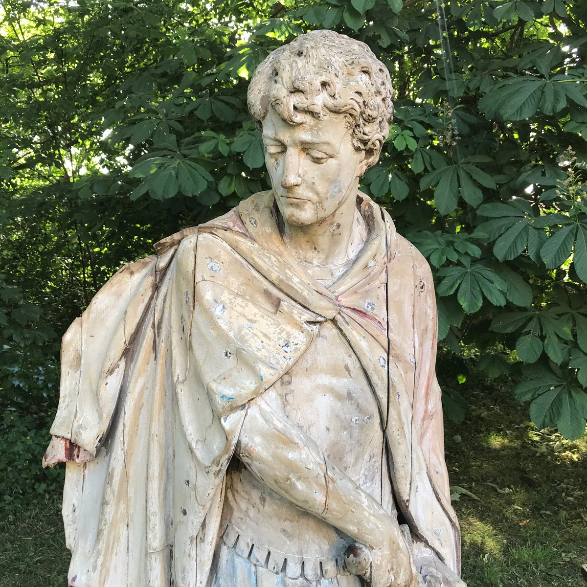 Life-Size Carved Italian Renaissance Knight | Chris Holmes Antiques