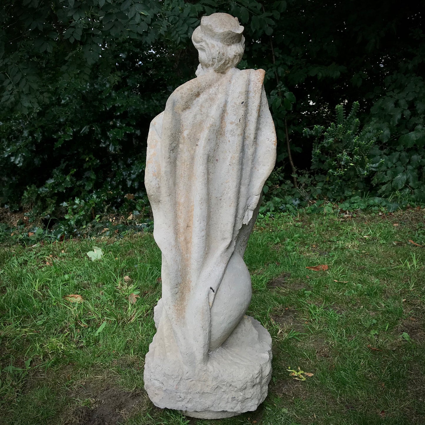 Renaissance Venetian Neptune Fountain in Istrian Marble c.1500