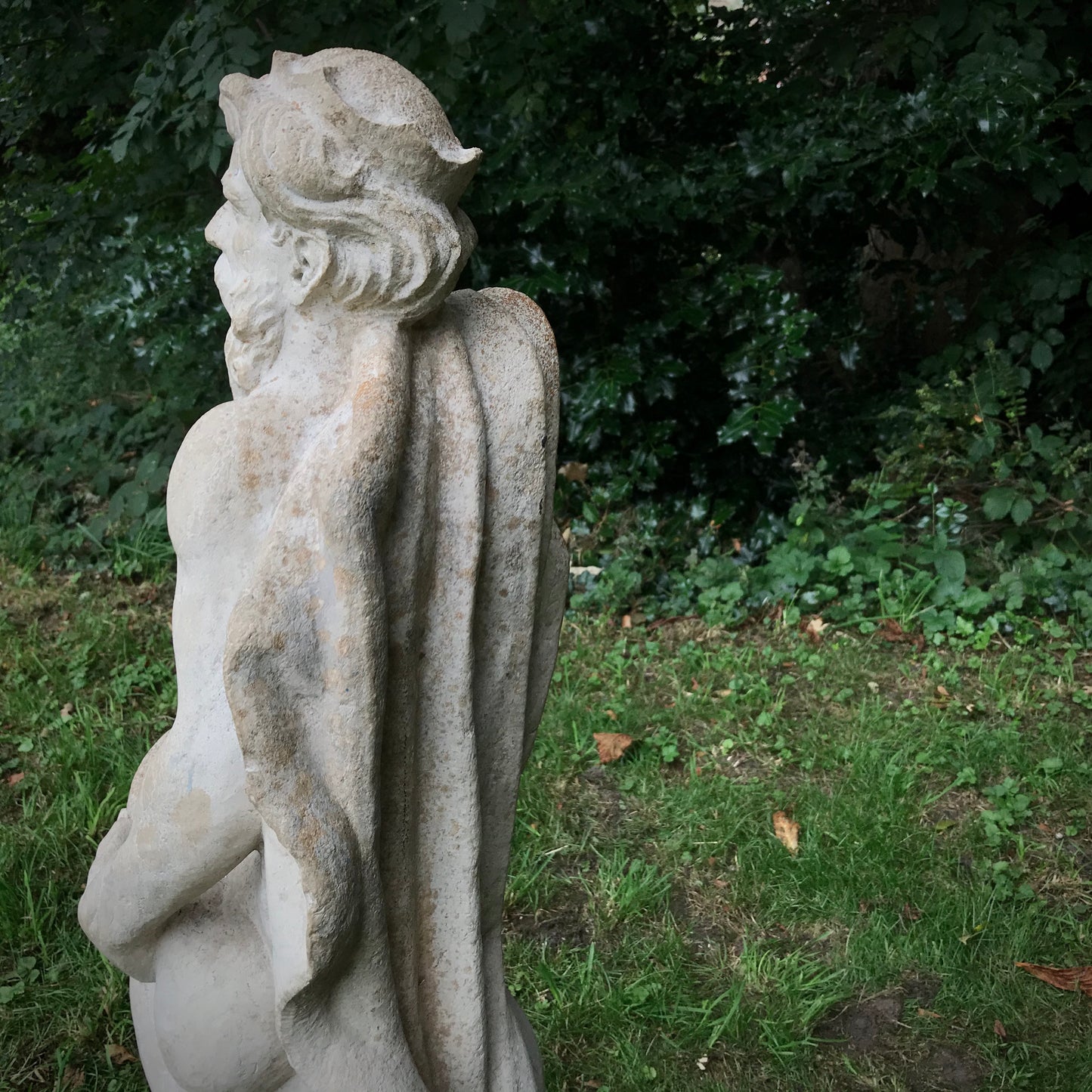 Renaissance Venetian Neptune Fountain in Istrian Marble c.1500